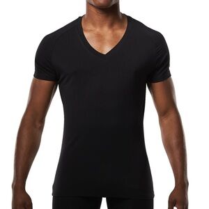 Mr. Davis Men’s Traditional Cut V-Neck Undershirt in Bamboo Viscose - Size 3XL